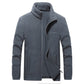 Men's Jacket Men's Fall Winter Casual Fleece Jacket Men