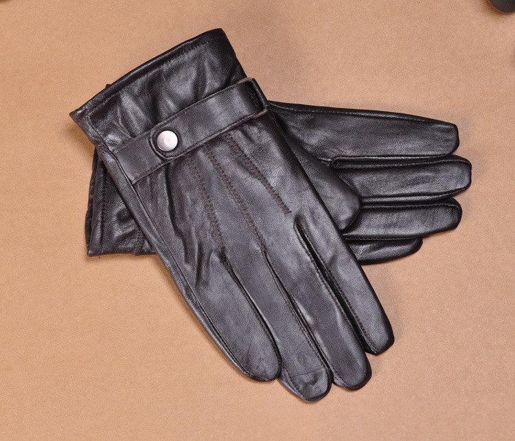 Guantes cálidos para hombre.