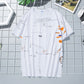 Large cotton round neck T-shirt for men
