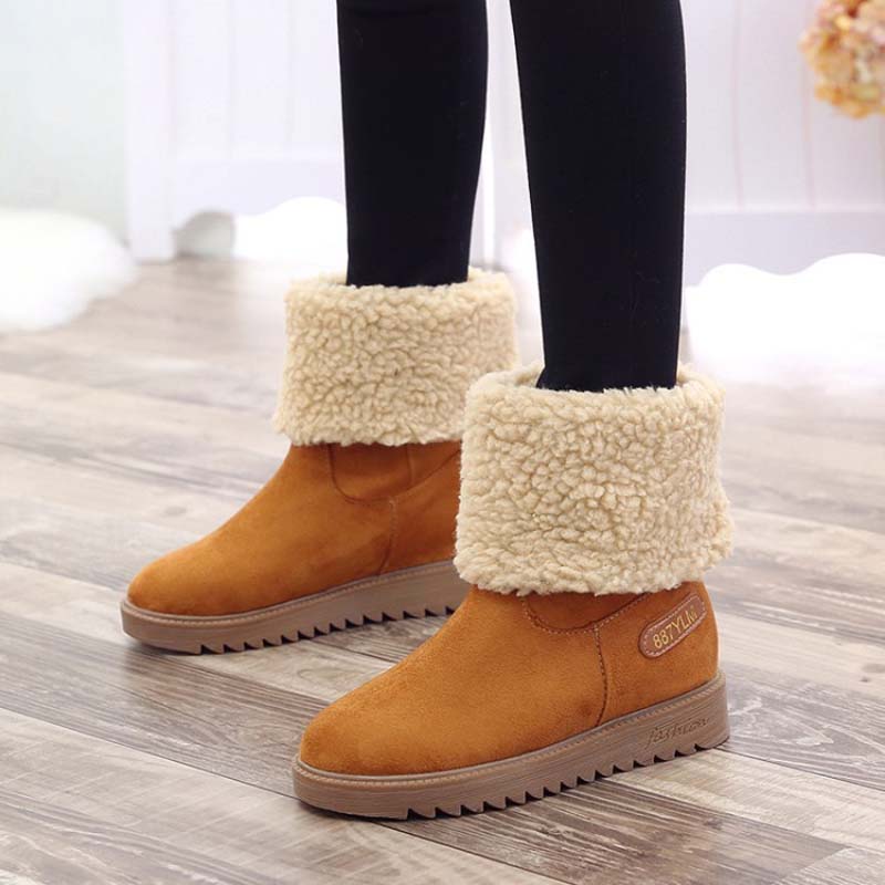 Woman Platform Winter Boots