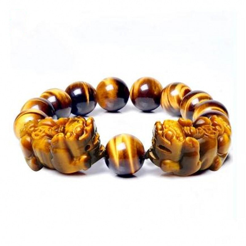 Natural tiger's eye bracelet men and women