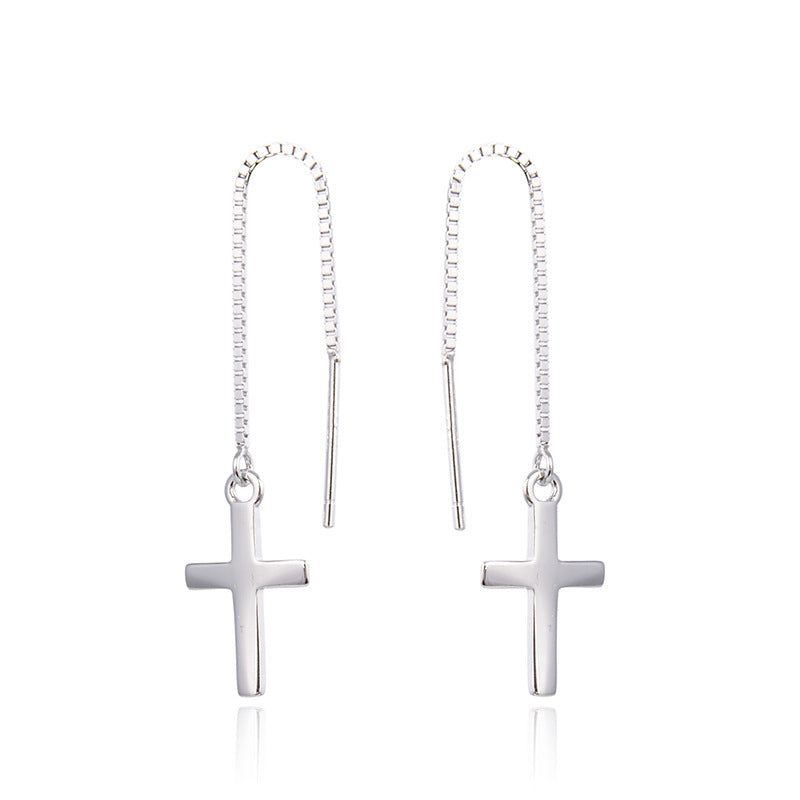 Simple And Popular Cross Earring Earrings