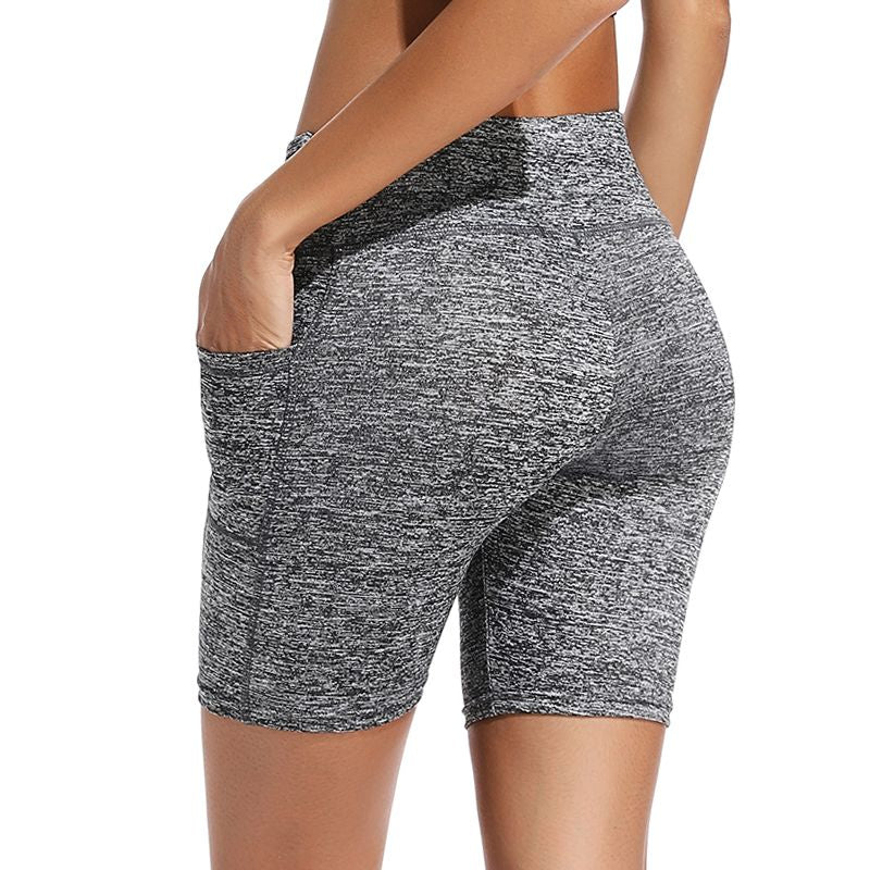 Pantalones cortos de cintura alta de verano Pantalones cortos push up de moda para mujer