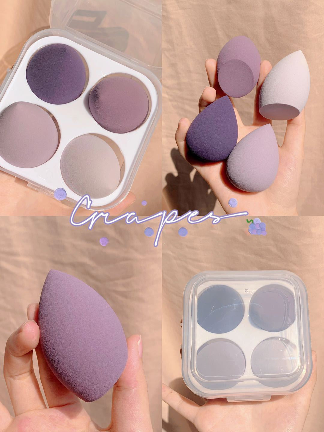 Caja de huevos de maquillaje