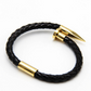 Men' Stainless Steel Braid Bracelet With Magnetic Buckle