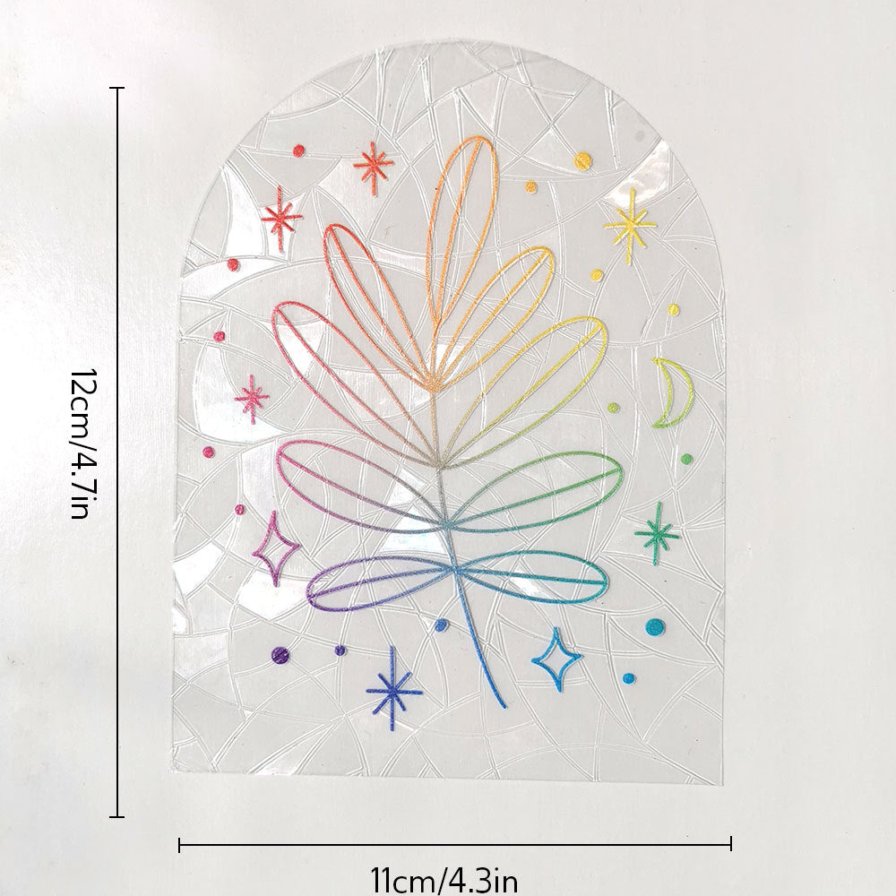 Sun Catcher Rainbow Prism Suncather Electrostatic Glass Sticker