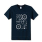 Men And Women's Fashion Casual Print Short-sleeved T-shirt