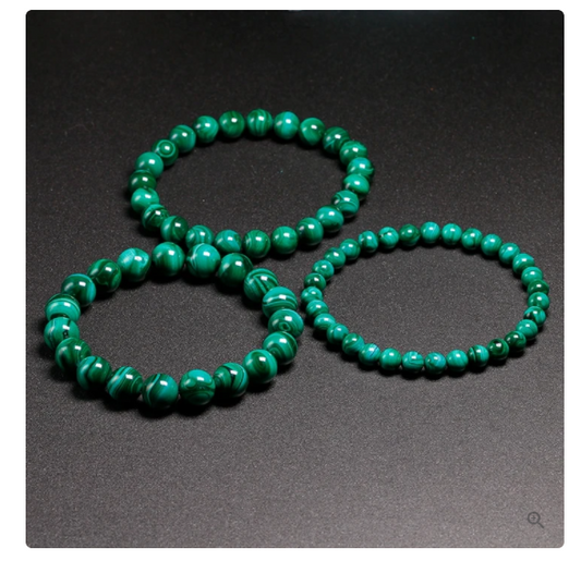 Malachite Bracelet Men And Women Couples Crystal