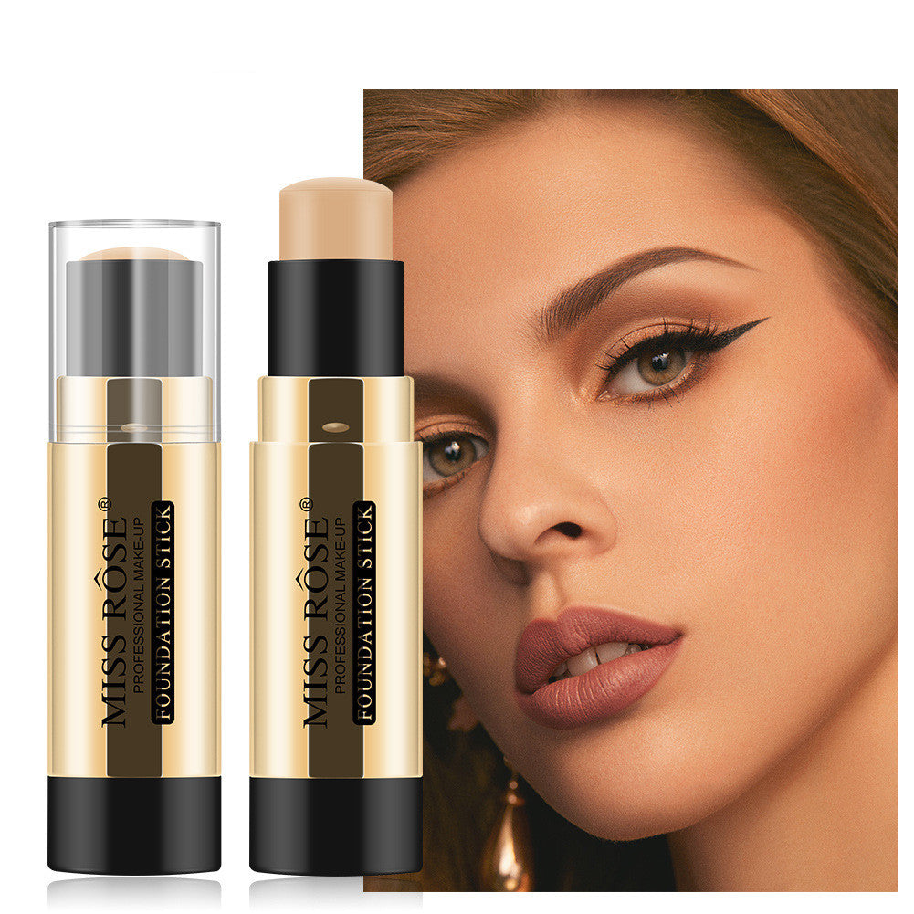 Corrector facial tridimensional y barra reparadora de maquillaje para mujer