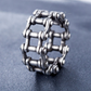 Stainless Steel Link Chain Motorcycle Boy Rings Punk Rock Mens Biker Jewelry Love Accessories Birthday Gifts