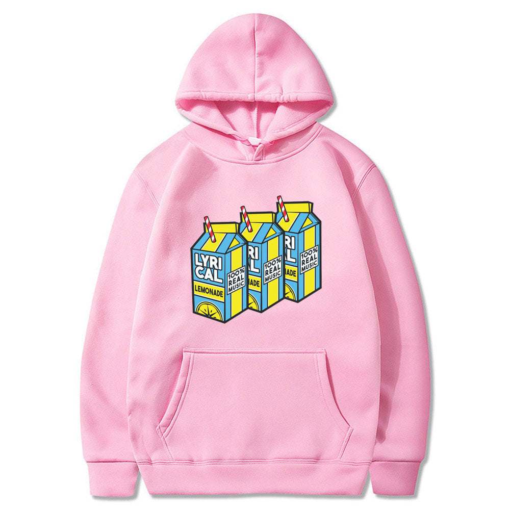 Loose hooded sweatshirt