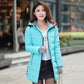 Mid-length down jacket women