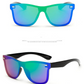 New Siamese Reflective Lens Sunglasses Retro Men and Women Driving Sunglasses Classic 007 Sunglasses