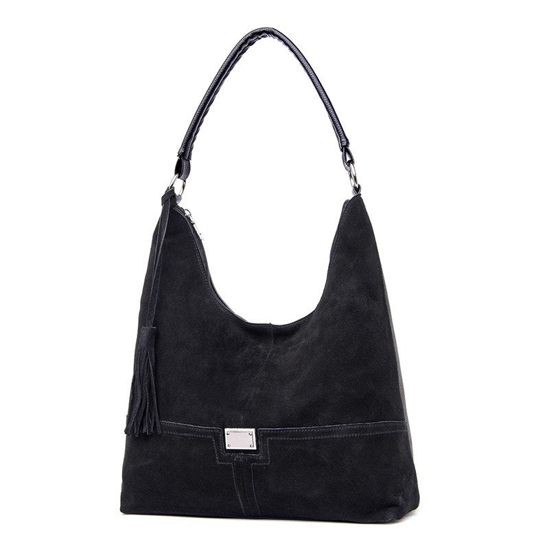 Bolsos de gamuza para mujer a la moda de invierno, bolsos de señora, bolsos de hombro de lujo de diseñador para mujer, bolso cruzado de alta calidad