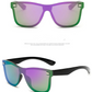 New Siamese Reflective Lens Sunglasses Retro Men and Women Driving Sunglasses Classic 007 Sunglasses