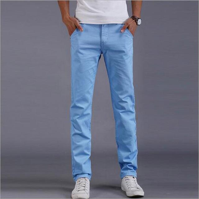 Pantalones Casuales Pantalones De Hombre