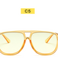 New Double Beam Big Frame Sunglasses For Men