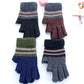 Warm knitted gloves women