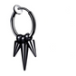 Stainless Steel Tassel Single Point Stud  Men Pierced Earrings