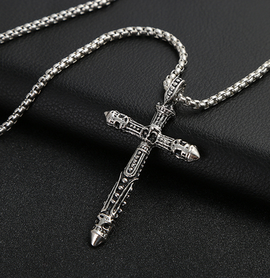 Hiphop pendant titanium steel chain pendant for men and women