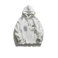 Embroidered hooded sweatshirt