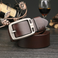 Leather belt men's leather antique