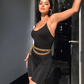 Sexy backless slim bodysuit women