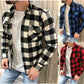Hot Sale Cotton Brushed Plaid Shirt For Men