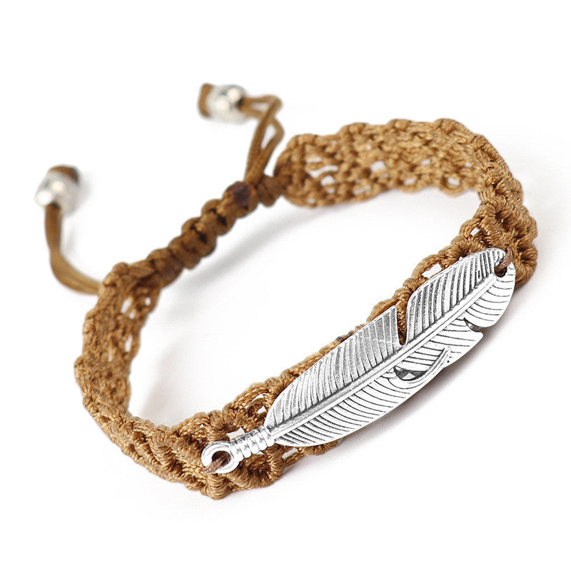 Pulsera para hombre con nudo de dragón, moda europea y americana, hombres de moda