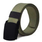 Canvas Belt Men Automatic Buckle Outdoor