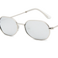Polygonal sunglasses irregular small box colorful marine film sunglasses men cross-border sales glasses