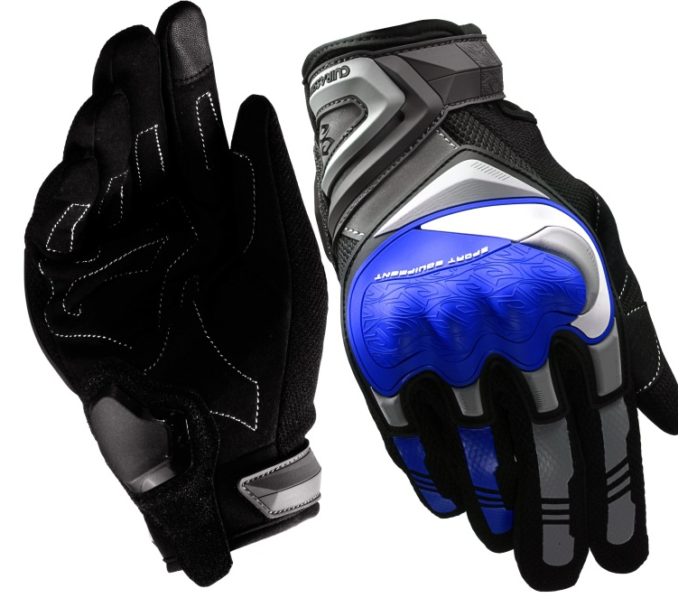 Guantes protectores para motocicleta, para motociclista, todoterreno, con pantalla táctil, para hombre