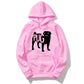 Printed hooded sweatshirt