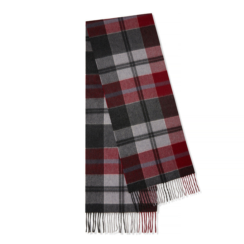 Men's pure cashmere scarf