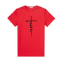 Faith cross women cotton t-shirt tops tee shirt loose tops