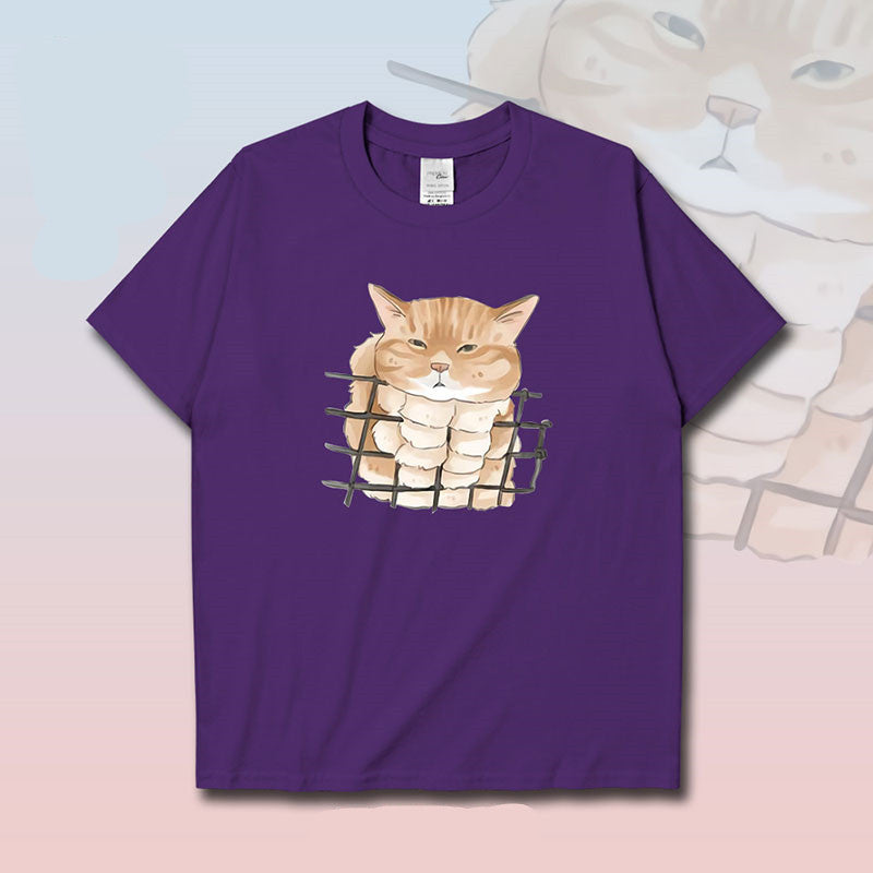 T-shirt Men And Women Cute Animal Pattern
