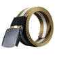 Canvas Belt Men Automatic Buckle Outdoor