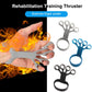 Dispositivo de agarre de silicona para ejercitar los dedos, camilla para artritis, entrenador de agarre manual, fortalece el entrenamiento de rehabilitación para aliviar el dolor