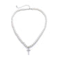 Fashion Pearl Cross Necklace For Men