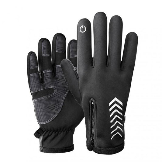 Guantes de montar cálidos de invierno más guantes de lana para pantalla táctil