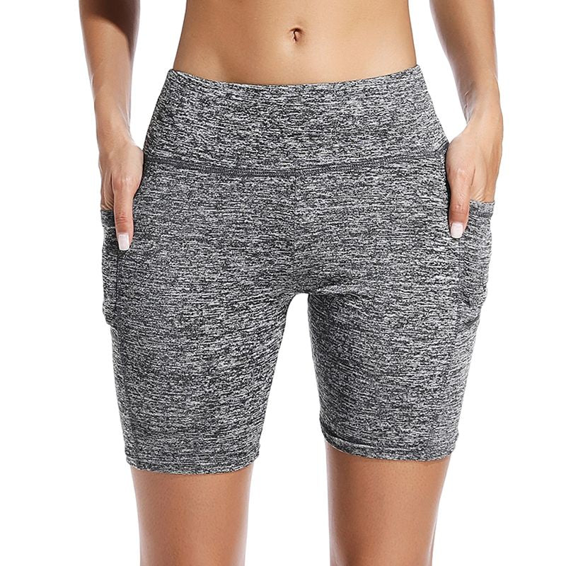 Pantalones cortos de cintura alta de verano Pantalones cortos push up de moda para mujer