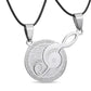 Love Key Combination Men And Women Couple Necklace