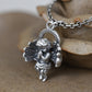 925 Sterling Silver Angel Necklace For Women And  Men Silver Retro Necklace Without Chain