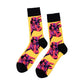 Funny men and women tide socks