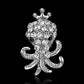 Fashion  Owl Crystal Rhinestones Brooches Antique Brooch