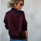 Women Leisure Fashion Feather Jacket