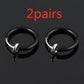 No piercing ear clip nose ring