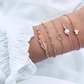 Vintage Turtle Heart Map Charm Bracelets Set For Women 2 New Design Stone Beads Infinite Bracelet Boho Jewelry Wholesale