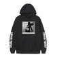 Printed hooded sweatshirt