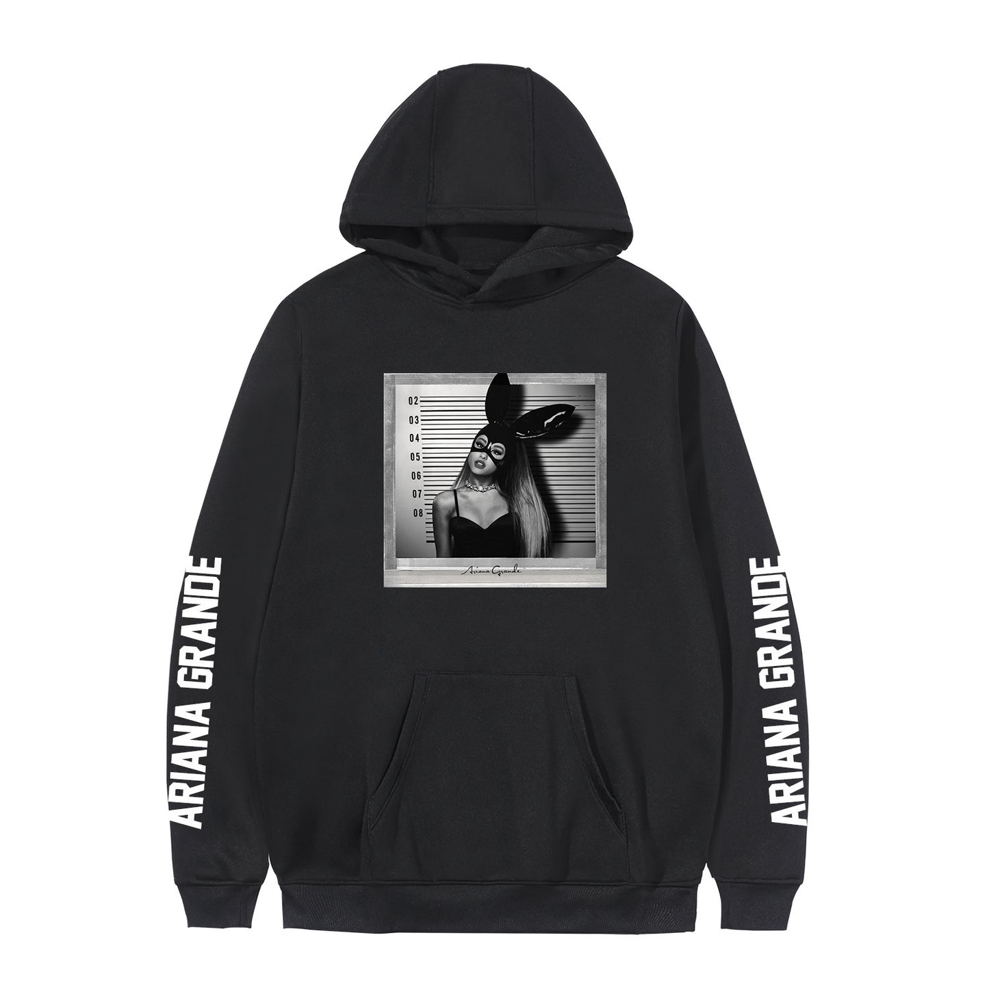 Printed hooded sweatshirt